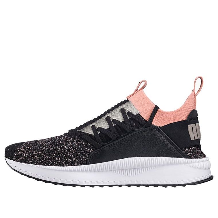 PUMA Tsugi Jun Low Top Running Shoes Black White Pink