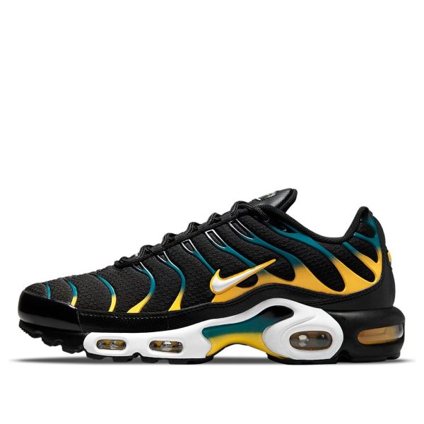 Nike Air Max Plus Black University Gold Spruce