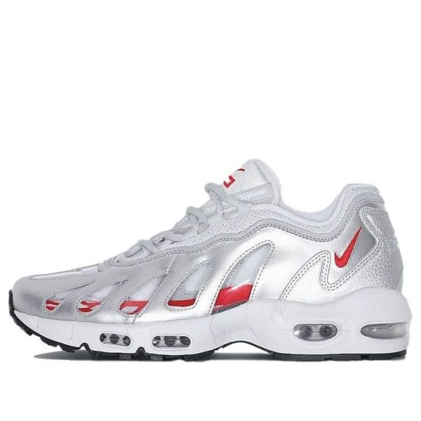 Nike x Supreme Air Max 96 Metallic Silver
