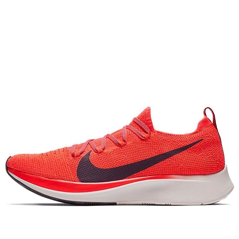 Nike Zoom Fly Flyknit Black Bright Crimson
