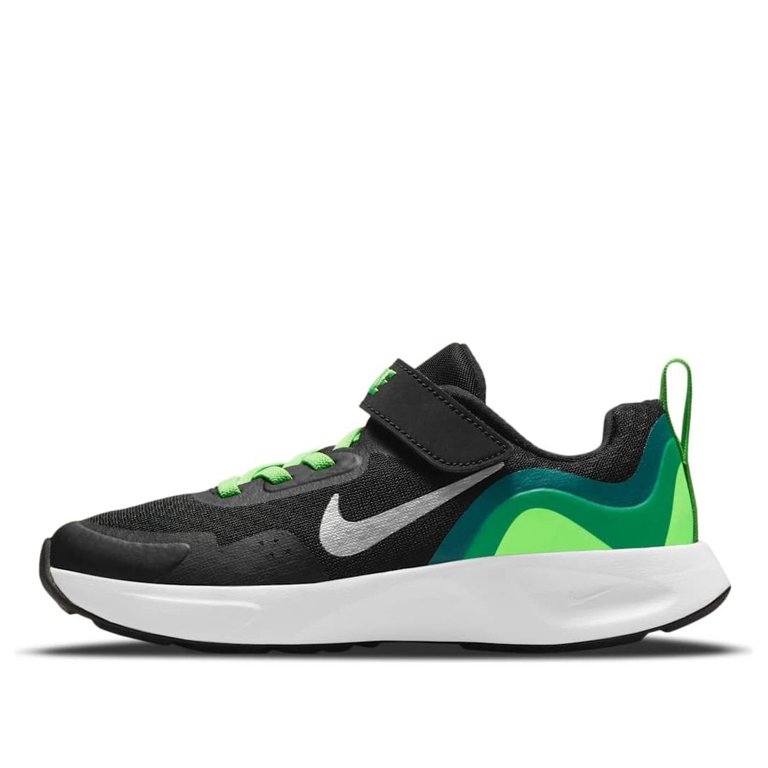 Nike Wearallday Black Green Strike