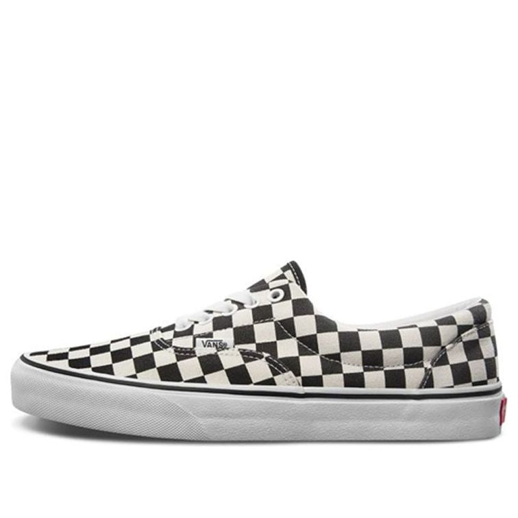 Vans Era Checkerboard Marshmallow Black