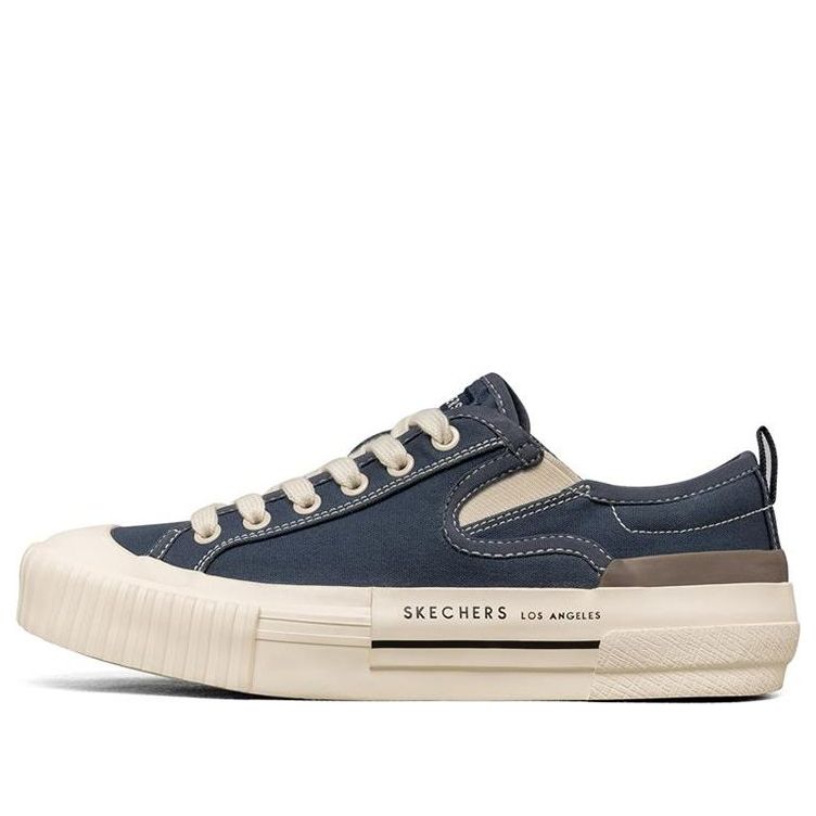 main-square_3a712dd4-5efc-4dd3-bd17-d392ce1472b8.jpg Skechers New Moon Low Canvas Shoes Navy