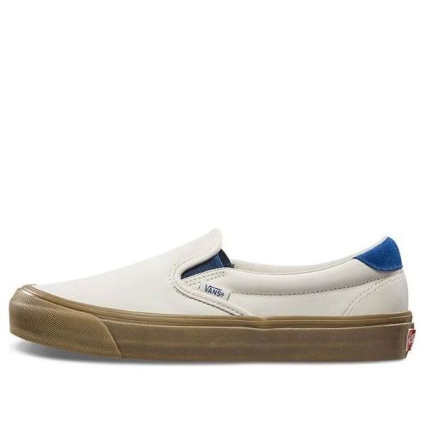 Vans Slip-On 59 LX Leather Marshmallow Sailor