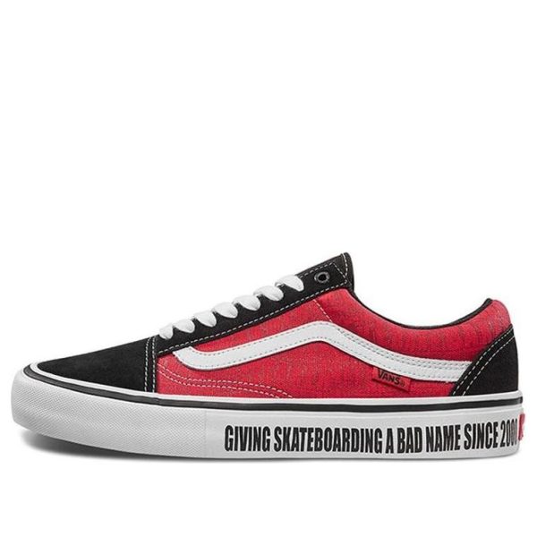 Vans x Baker Old Skool Pro Red White
