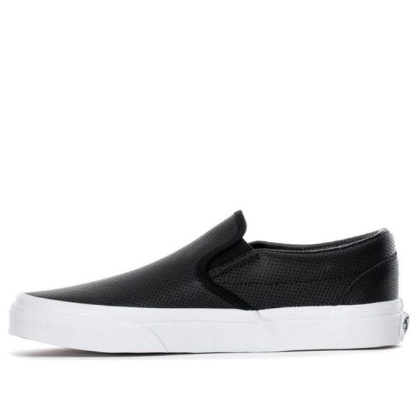 Vans Slip-On Perforated Leather Black