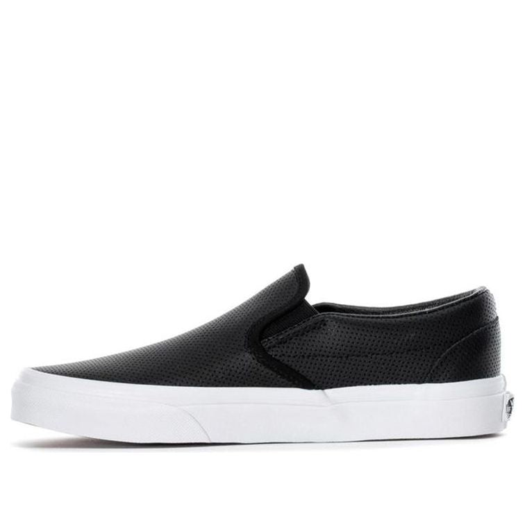 Vans Slip-On Perforated Leather Black