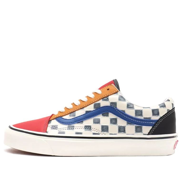 Vans Unisex Old Skool 36 Dx Low-Top Sneakers Purple/Red/White