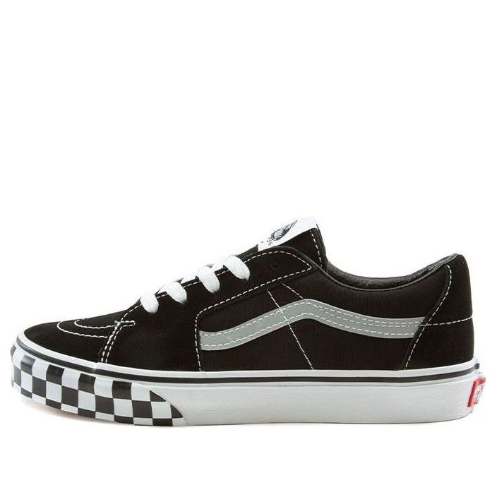 Vans SK8-Low Reflective Sidestripe Black White Grey