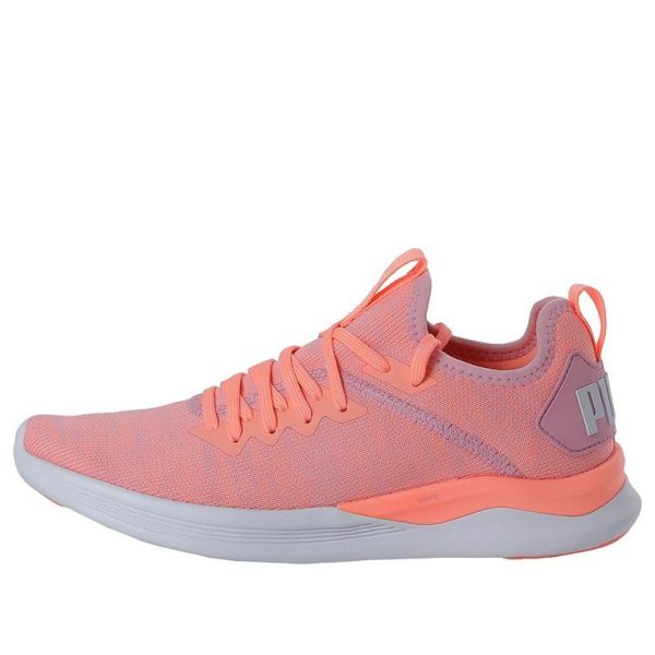 PUMA Ignite Flash Evoknit Pink White Orange