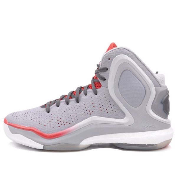 adidas D Rose 5 Boost Clear Onix Scarlet Wht