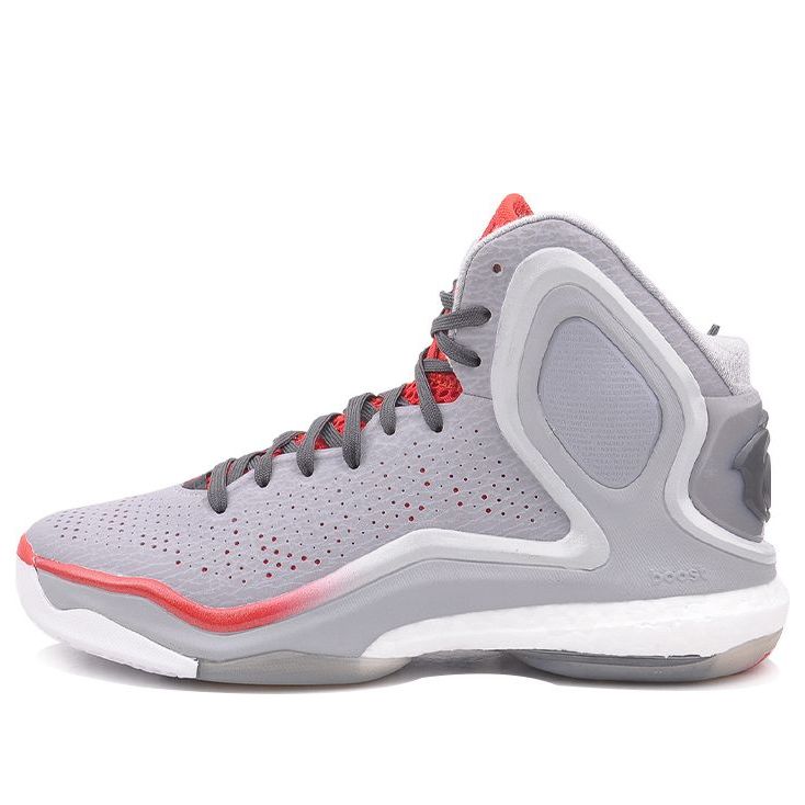 adidas D Rose 5 Boost Clear Onix Scarlet Wht
