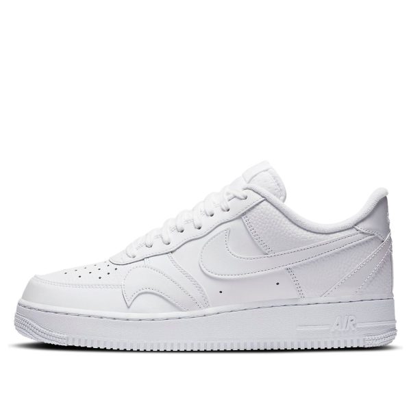 Nike Air Force 1 07 LV8 Misplaced Swoosh - Triple White