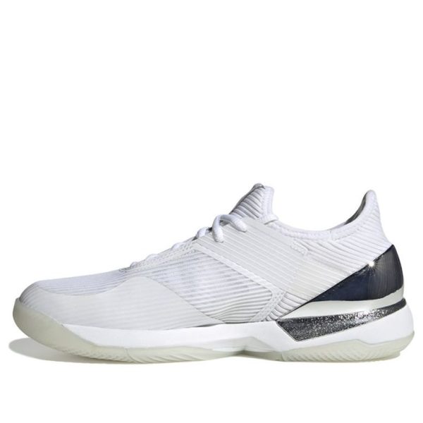 adidas Ubersonic 3 Hard Court White Silver