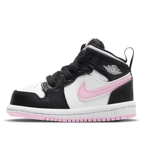 Air Jordan 1 Mid White Light Arctic Pink