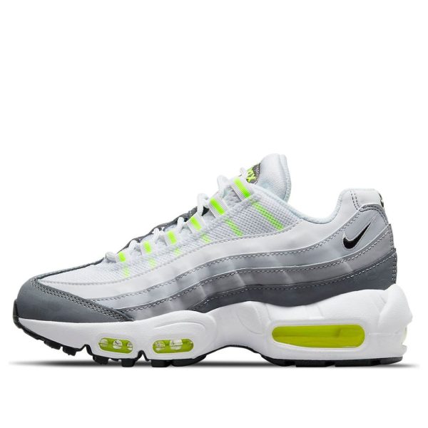 Nike Air Max 95 Recraft Logos Pack - White Neon