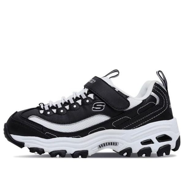 Skechers Dlites Low-Top Running Shoes K Black/White