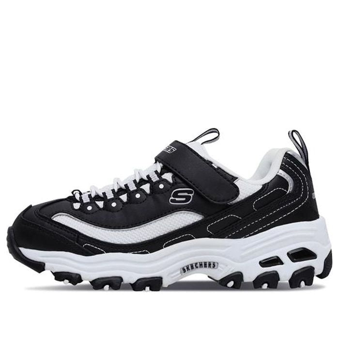 Skechers Dlites Low-Top Running Shoes K Black/White
