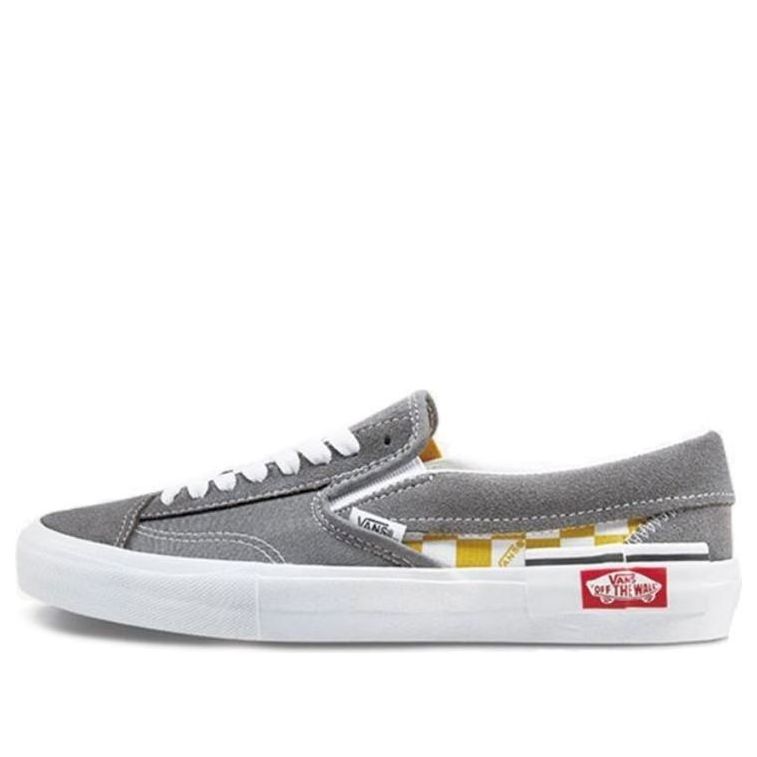 main-square_43bb182b-f53c-449b-bfb3-93b423a8f617.jpg Vans Slip-On CAP Checkerboard - Pewter Mango Mojito