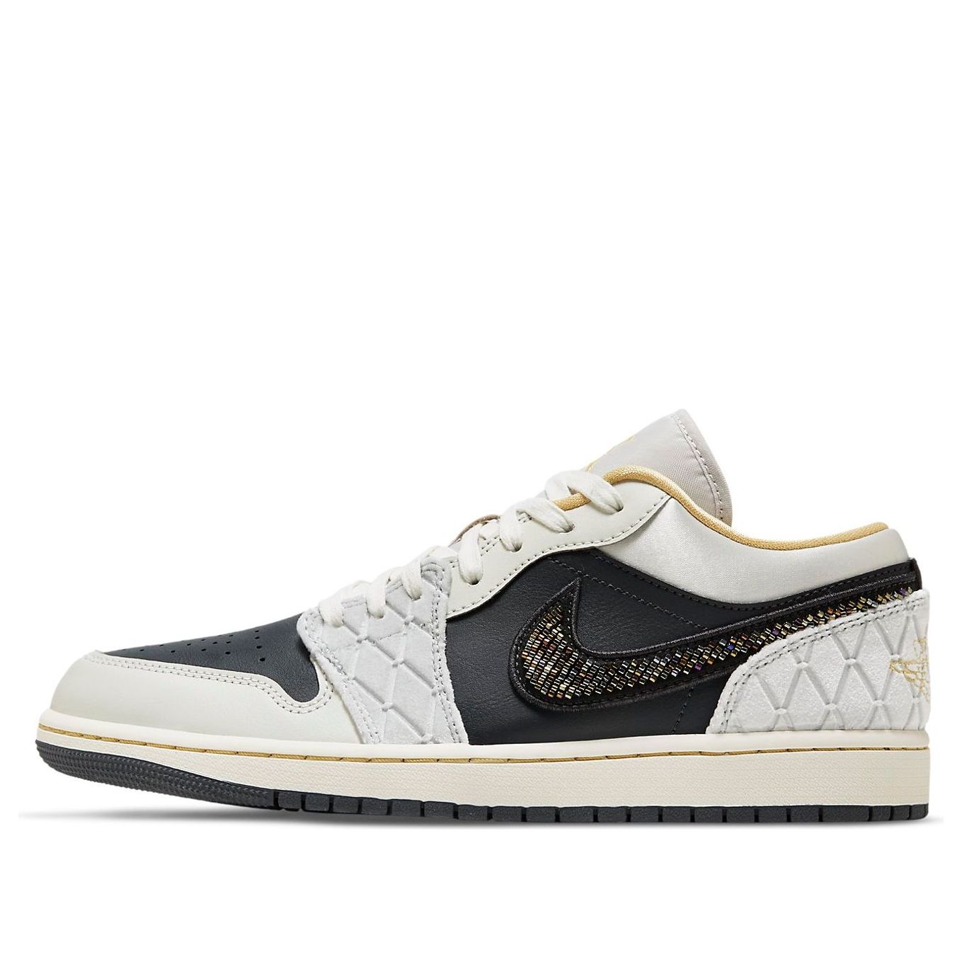 Air Jordan 1 Low SE Beaded Swoosh
