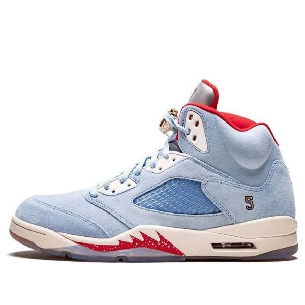 Air Jordan 5 Retro x Trophy Room Ice Blue