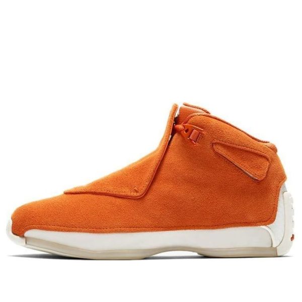 Air Jordan 18 Retro Orange Suede