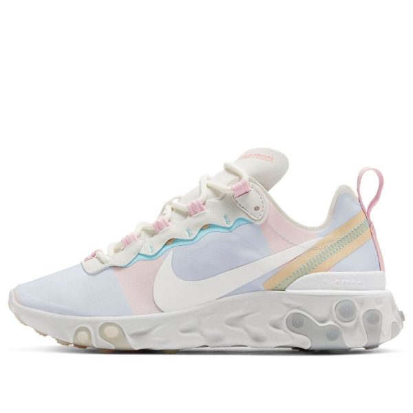 Nike React Element 55 Light Blue Pink