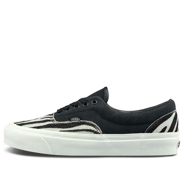 Vans Style 95 Zebra Wear-resistant Non-Slip Low Tops Casual Skateboarding Shoes Black