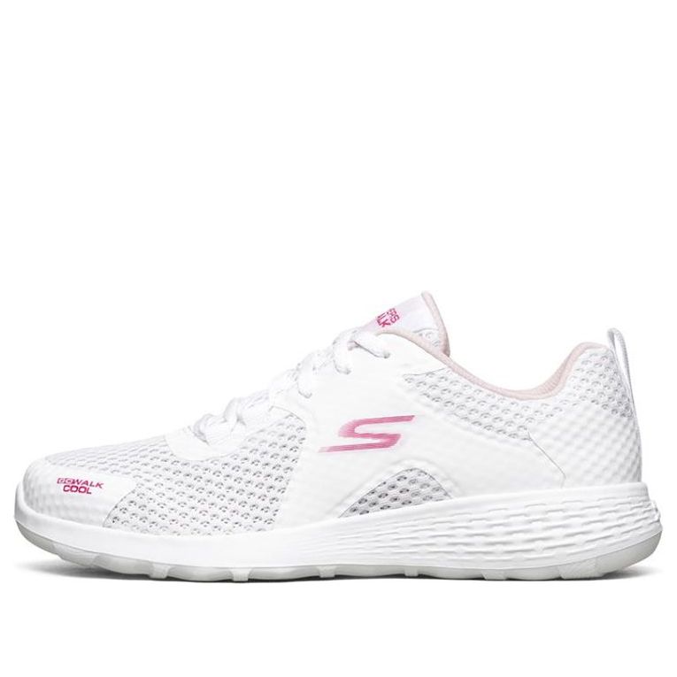 Skechers Go Walk Cool Running Shoes White/Pink