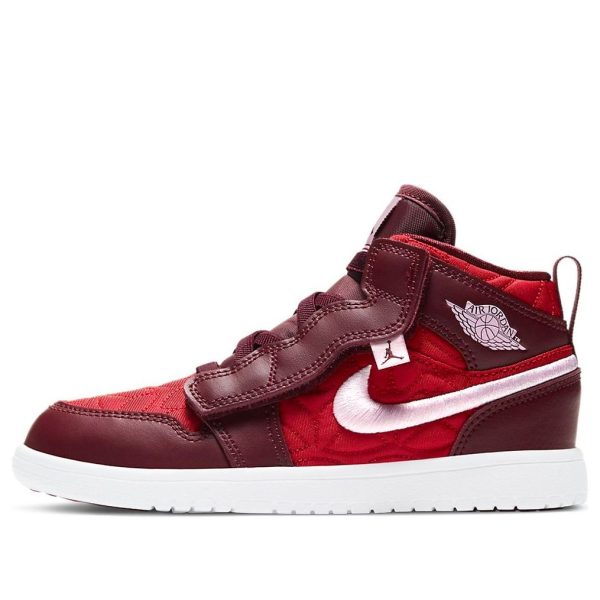 Air Jordan 1 Mid ALT SE Red Quilted