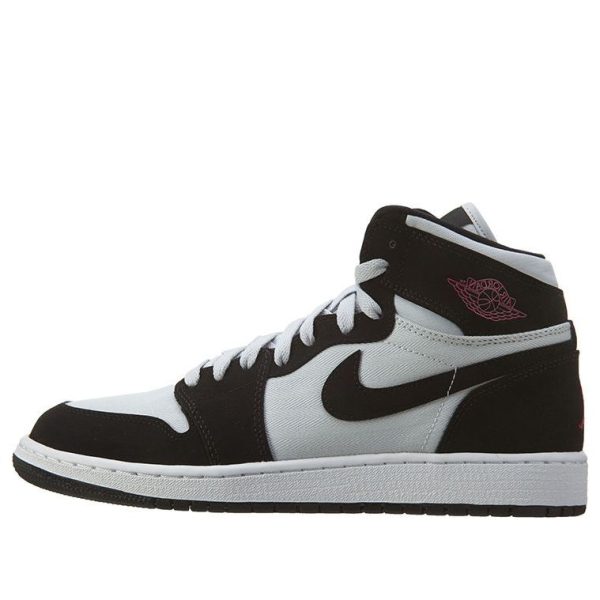 Air Jordan 1 Retro High Pure Platinum Black Pink