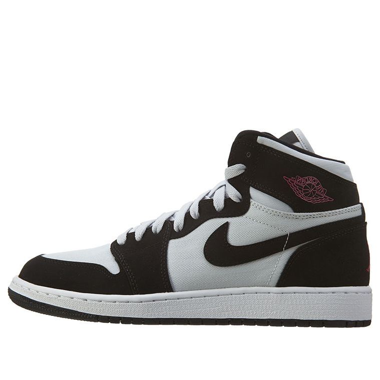 Air Jordan 1 Retro High Pure Platinum Black Pink