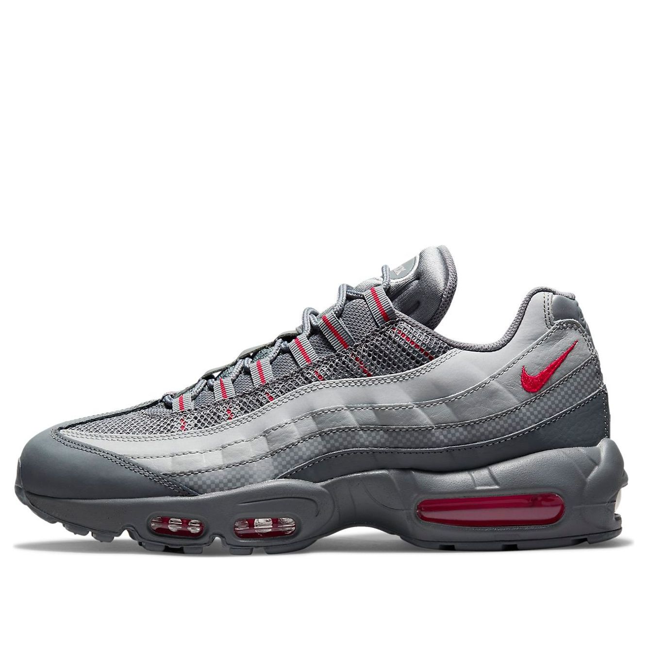 Nike Air Max 95 Essential Smoke Grey University Red