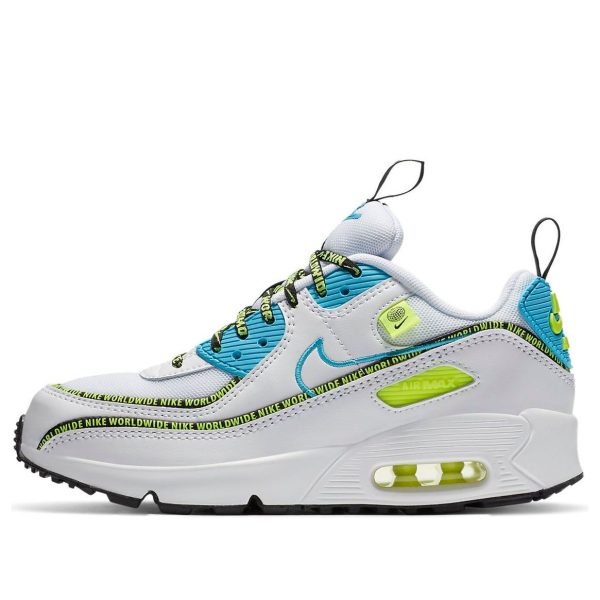 Nike Air Max 90 SE Worldwide Pack - Blue Fury Volt