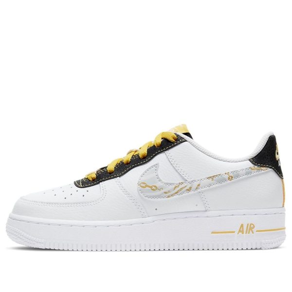 Nike Air Force 1 07 LV8 Gold Links Zebra Print
