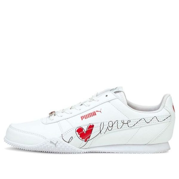 PUMA Bella Valentine White Red Black