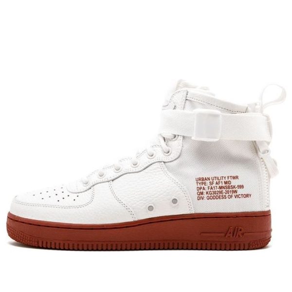 Nike SF Air Force 1 Mid Red Ivory