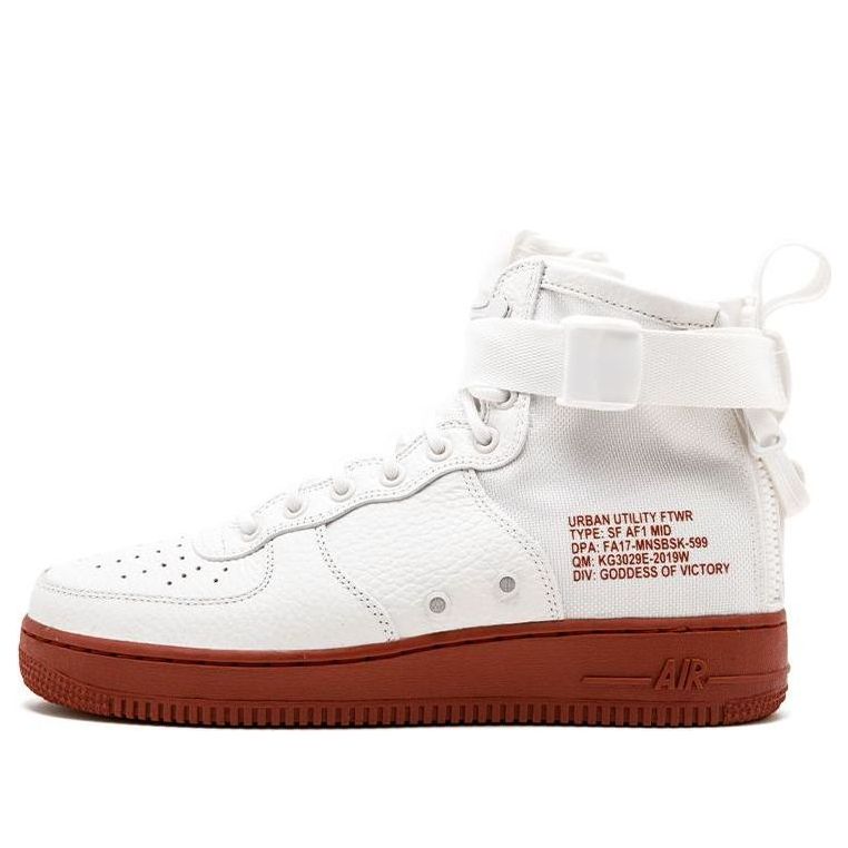 Nike SF Air Force 1 Mid Red Ivory