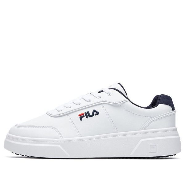 FILA Platform Sneakers White
