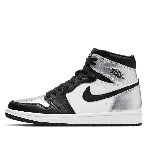 Air Jordan 1 Retro High OG Silver Toe
