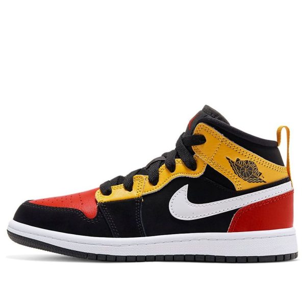 Air Jordan 1 Mid SE Amarillo Team Orange