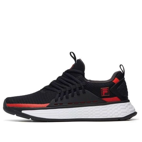 FILA Lux Low Black/Red