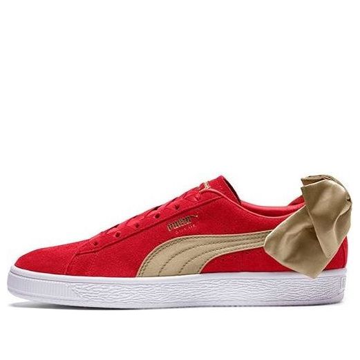 PUMA Suede Bow Varsity Sneaker