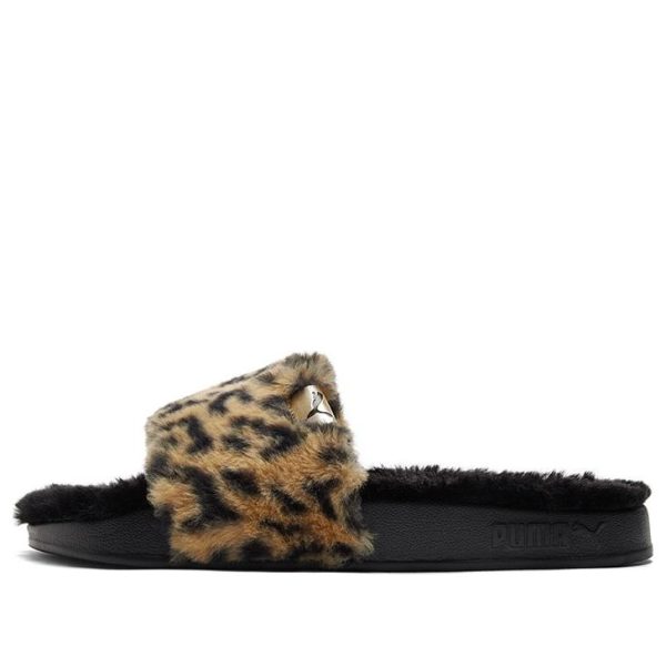 PUMA Shoes Sports slippers Black Yellow