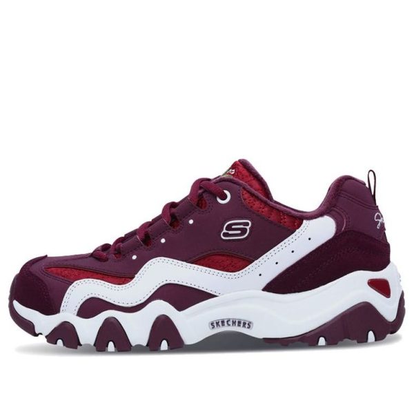 Skechers DLites 2.0 Sports Shoes Deep Wine