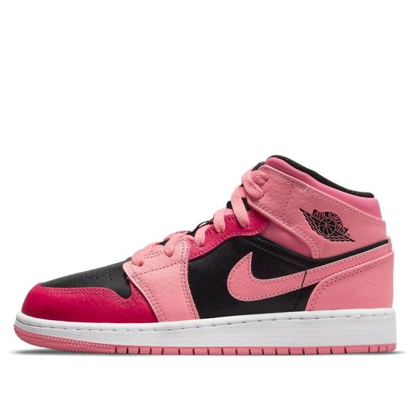 Air Jordan 1 Mid Coral Chalk