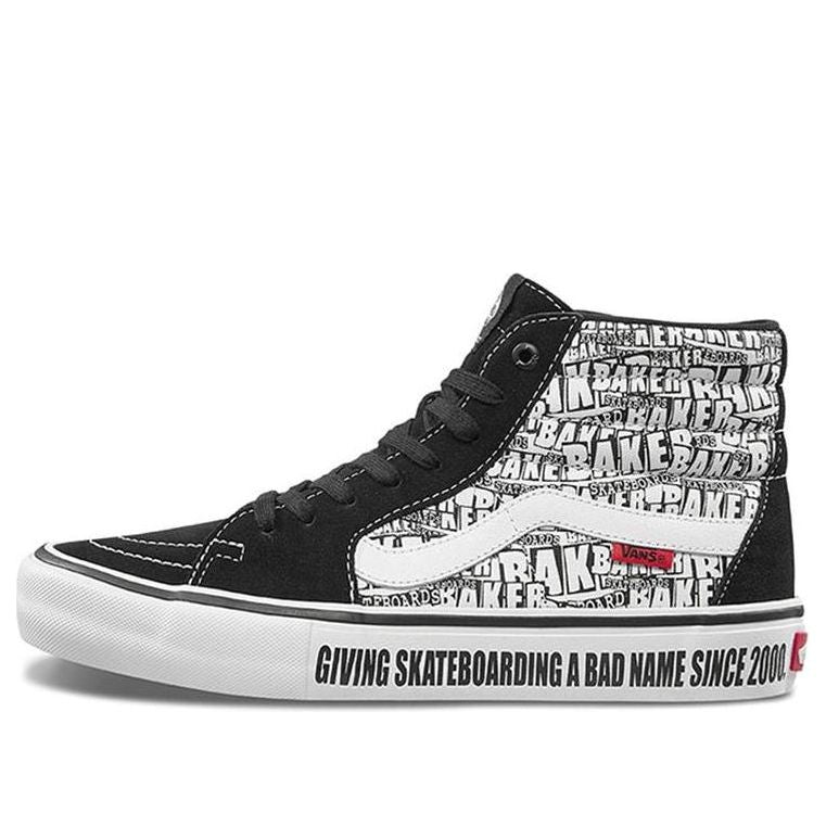 Vans Baker SK8-Hi Pro Black White