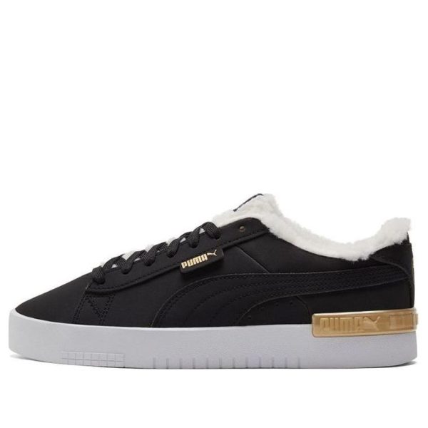 PUMA Jada Teddy Ws Fleece Lined Skateboarding Shoes Black