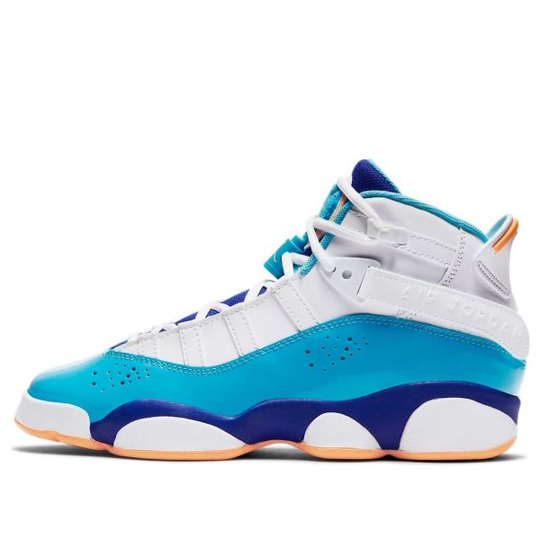 Air Jordan 6 Rings White Blue Orange