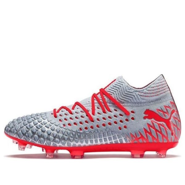 PUMA Future 4.1 Netfit FG/AG Glacial Blue Energy Red